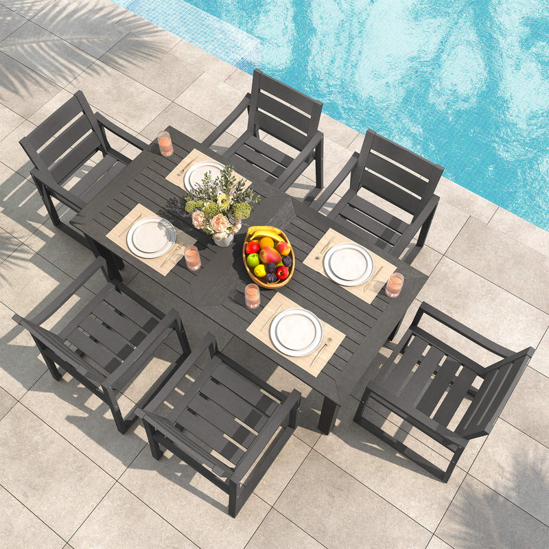 Fox HDPS Outdoor Dining Table And Chair