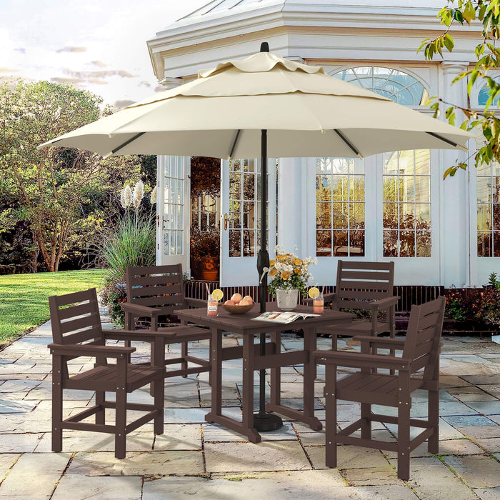 Coachella Outdoor Dining Table And Chair