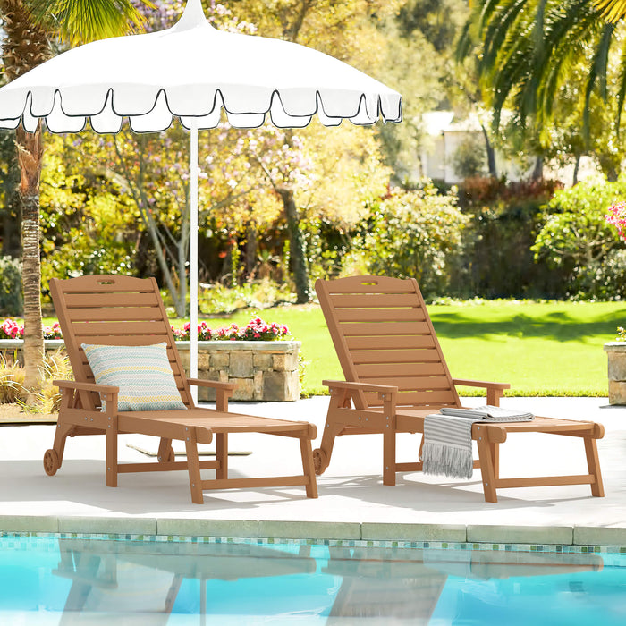 Helen Outdoor Chaise Lounge Chair