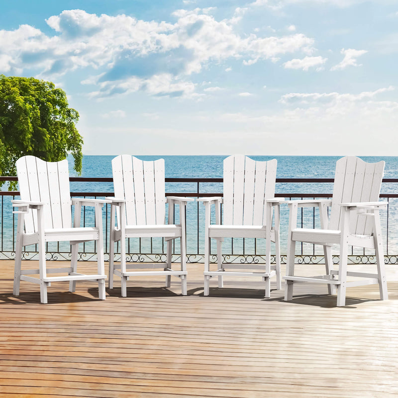 Ralda Tall Adirondack Chair with Cup Holder