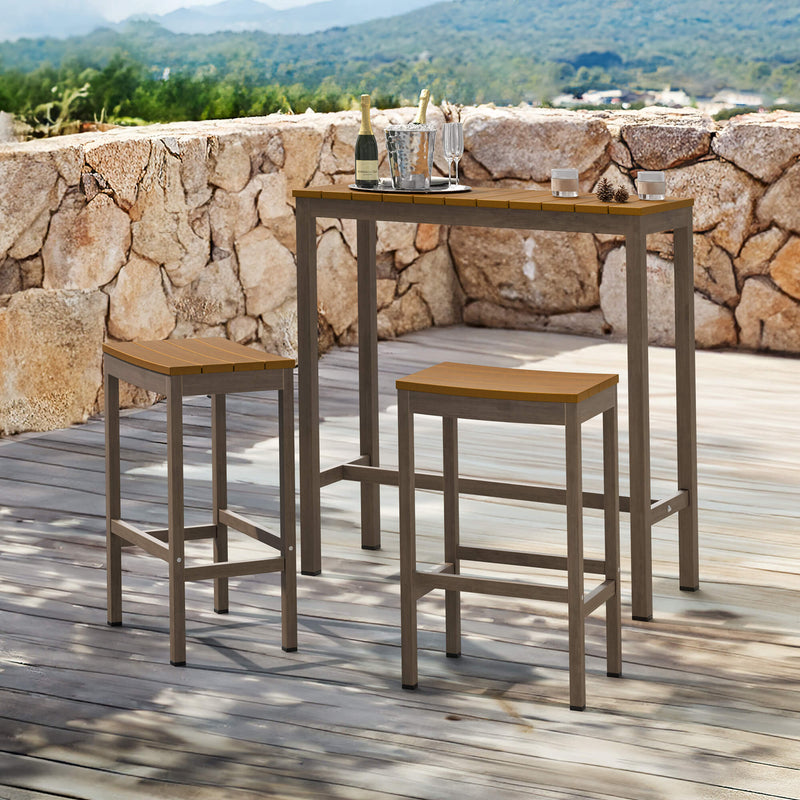 Fry Outdoor Barstool Set