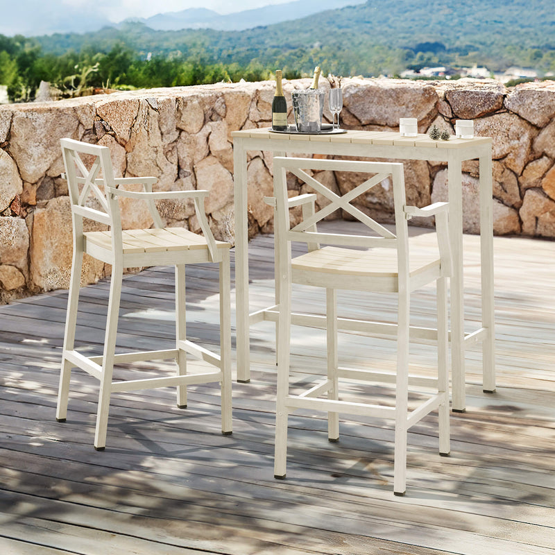 Fry Outdoor Barstool Set