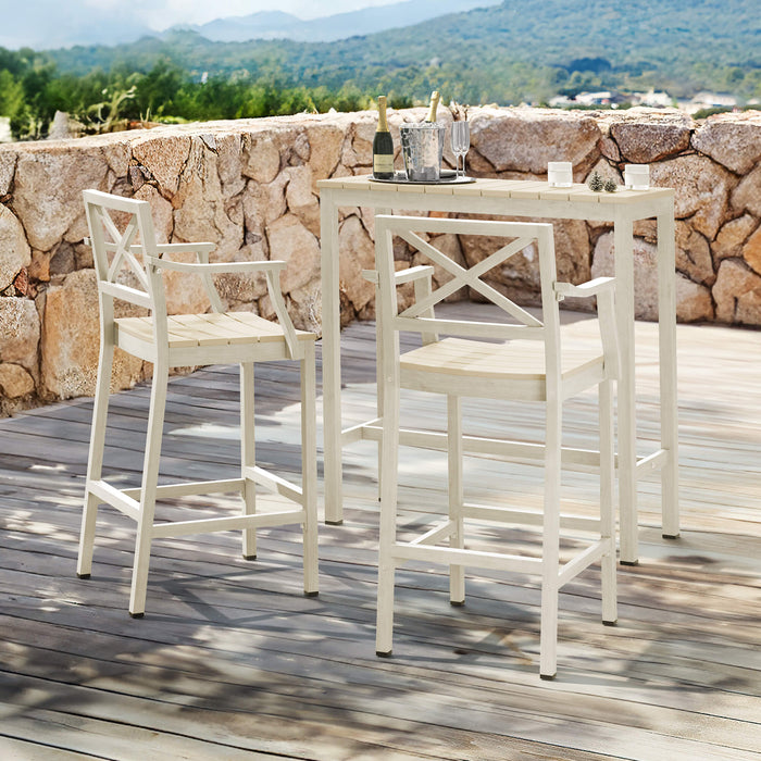Fry Outdoor Barstool Set