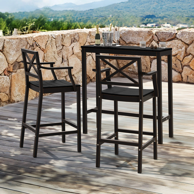 Fry Outdoor Barstool Set