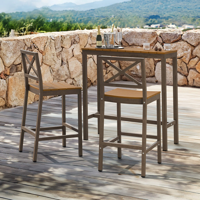 Fry Outdoor Barstool Set