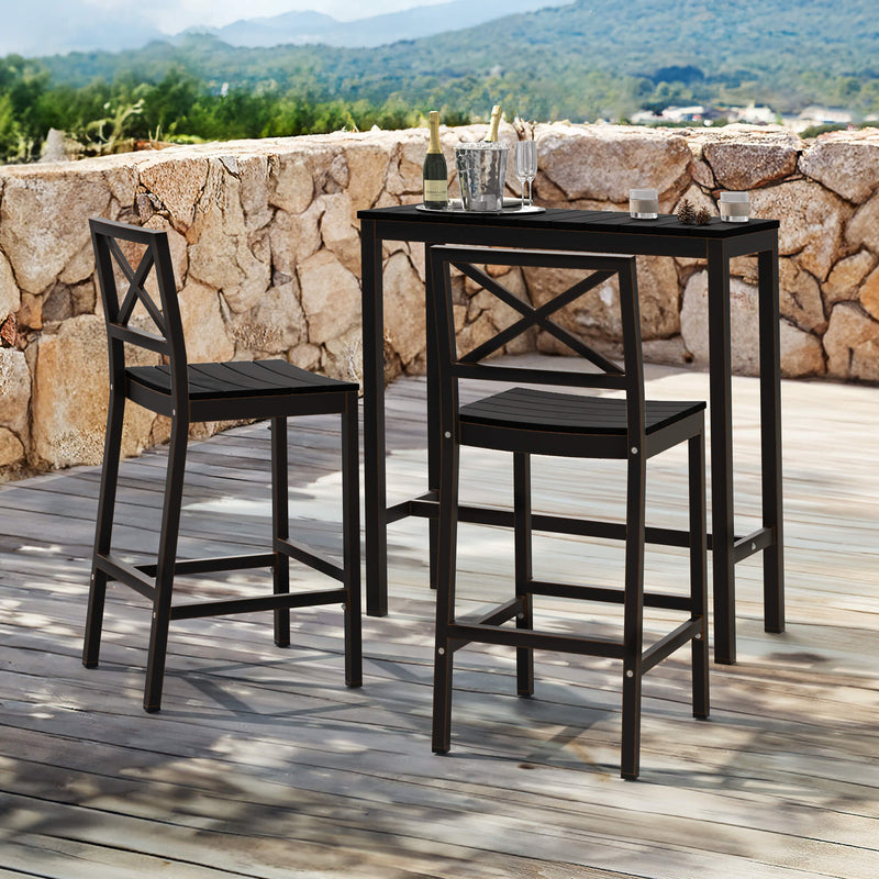Fry Outdoor Barstool Set
