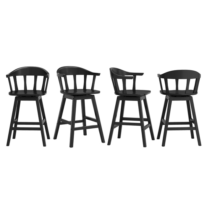 Wendell Swivel Barstool Set