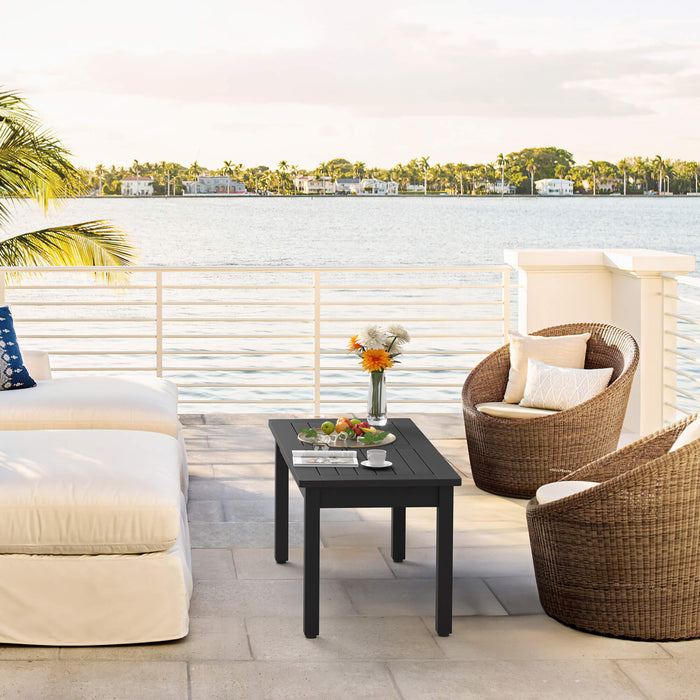 Jack Weather‑Resistant Patio Coffee Table