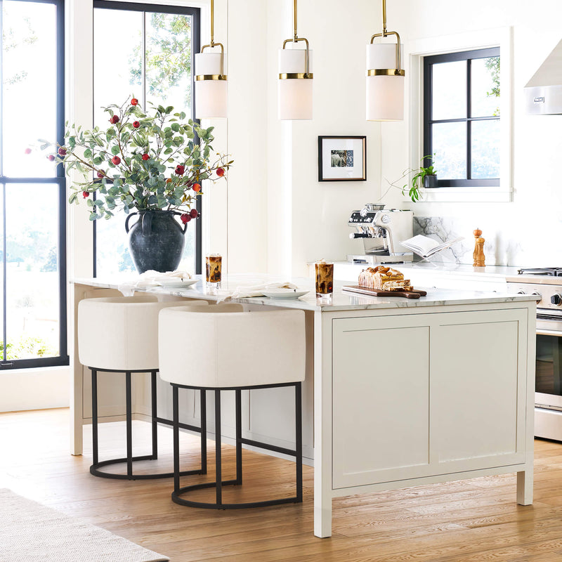 Jessica Modern Barstool with Arms