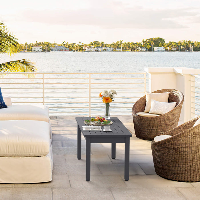 Jack Weather‑Resistant Patio Coffee Table
