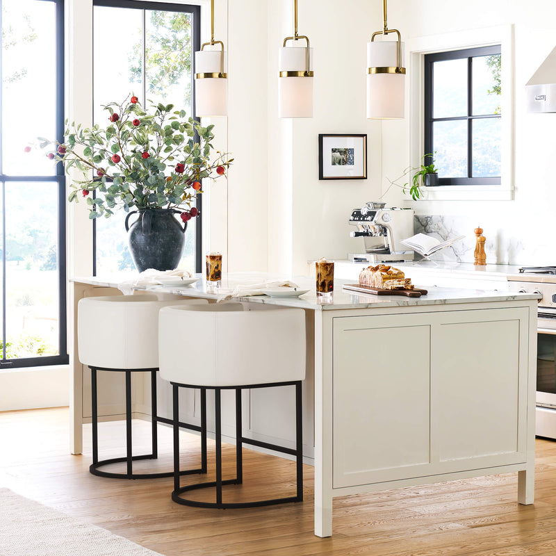 Jessica Modern Barstool with Arms