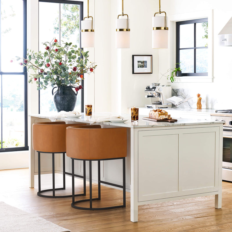 Jessica Modern Barstool with Arms