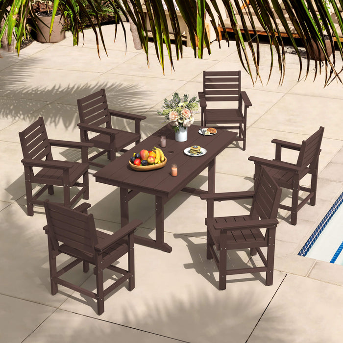 Coachella Outdoor Dining Table And Chair