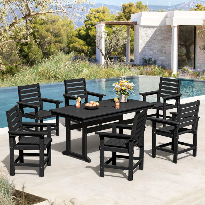 Coachella Outdoor Dining Table And Chair