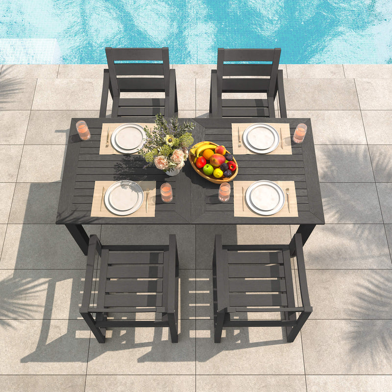 Fox HDPS Outdoor Dining Table And Chair