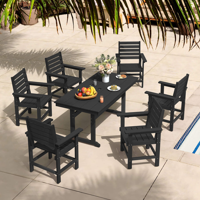 Coachella Outdoor Dining Table And Chair
