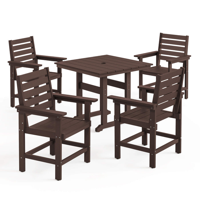 Coachella Outdoor Dining Table And Chair