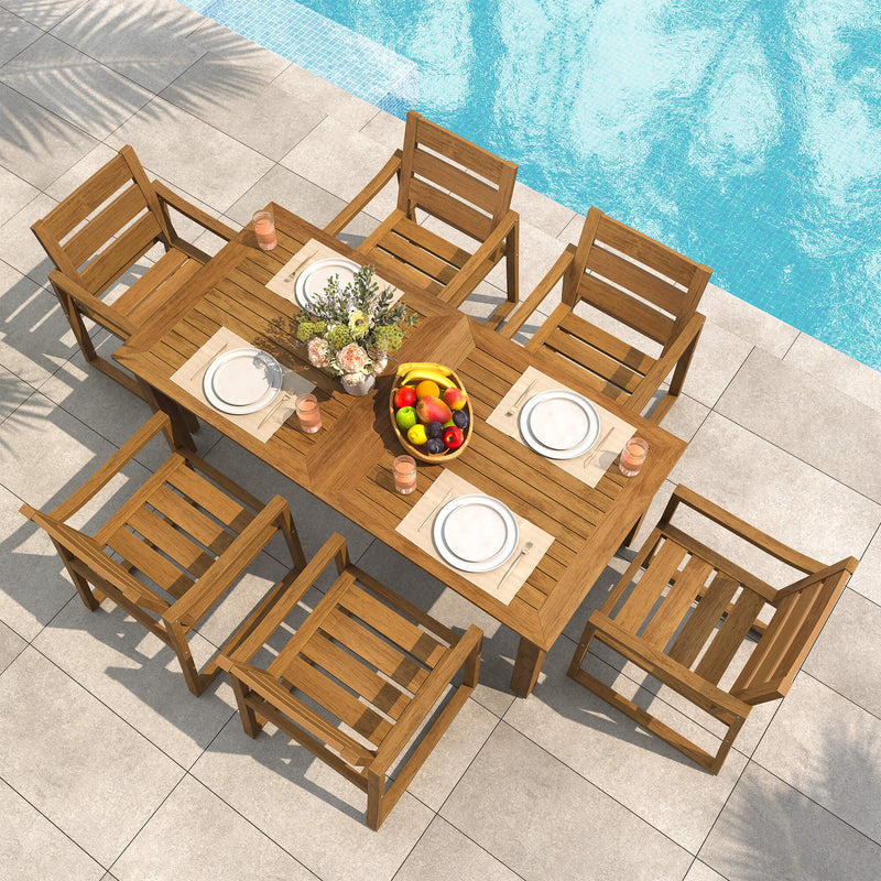 Fox HDPS Outdoor Dining Table And Chair