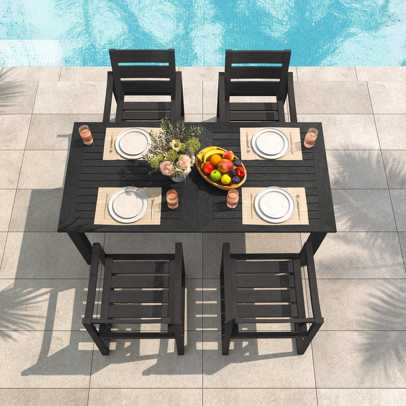 Fox HDPS Outdoor Dining Table And Chair
