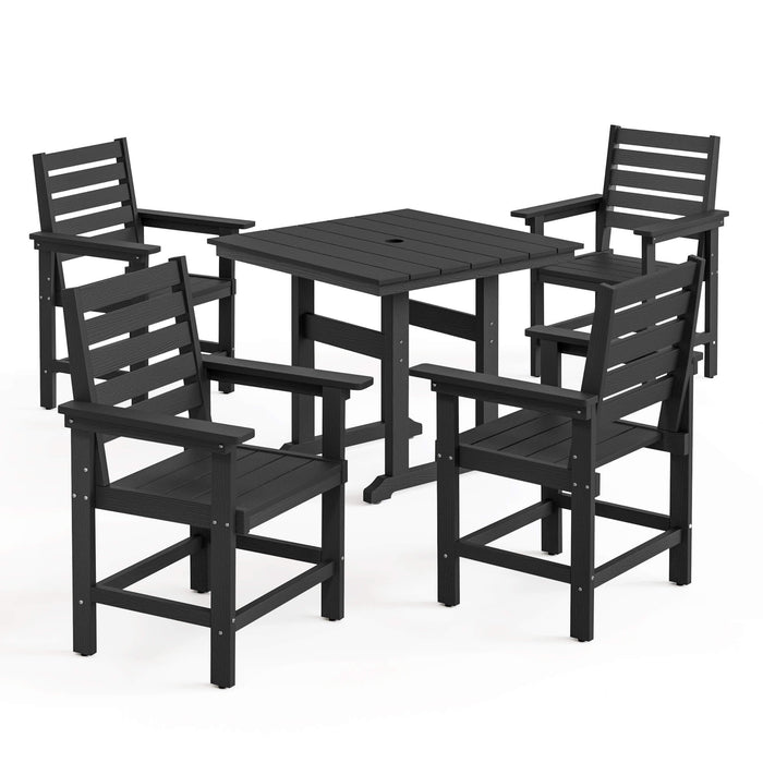 Coachella Outdoor Dining Table And Chair