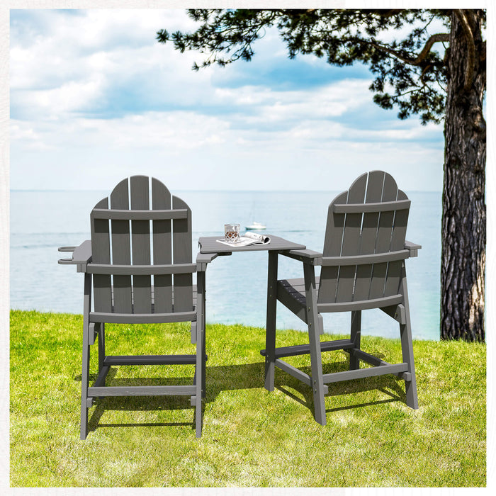 Linda Tall Adirondack Chair with Cup Holder