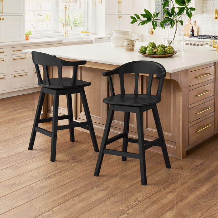Wendell Swivel Barstool Set