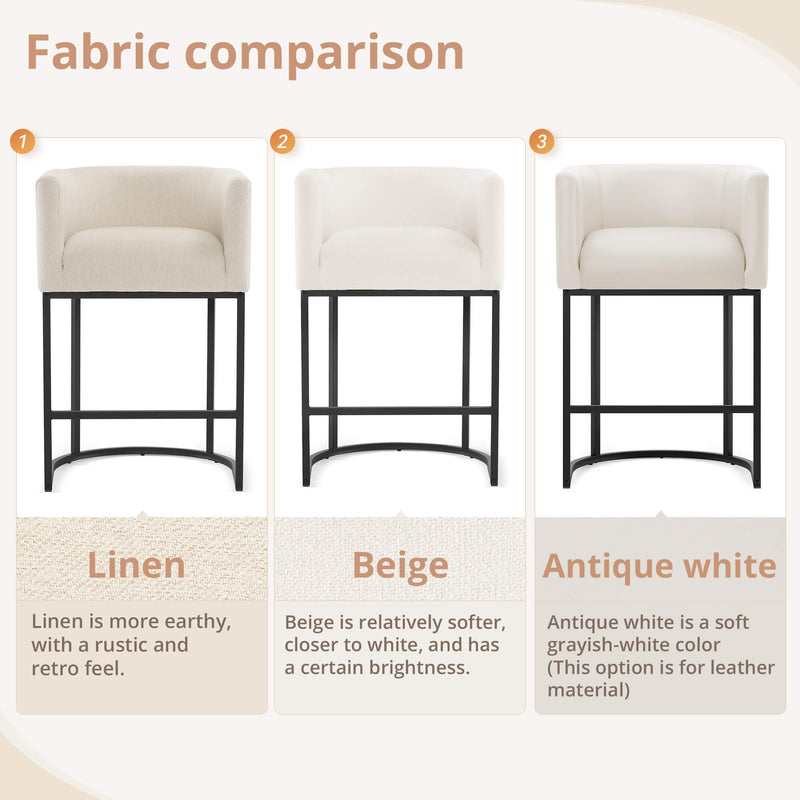 Jessica Modern Barstool with Arms