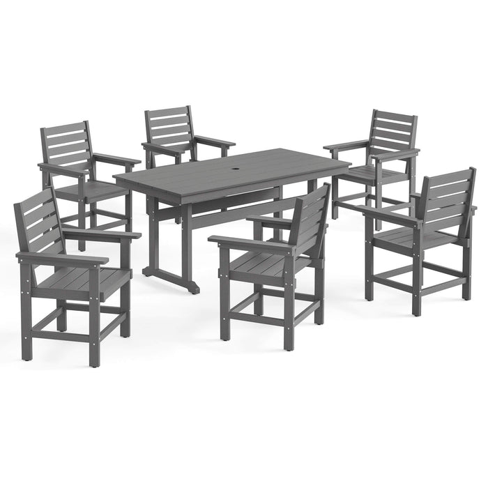 Coachella Outdoor Dining Table And Chair
