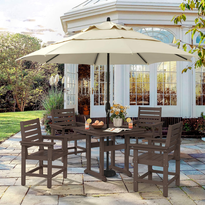 Coachella HDPE Chairs Set