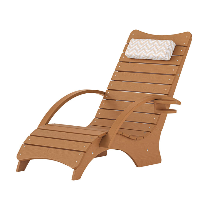 Michelle Ergonomic Patio Lounge Chair Set