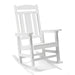 white adirondack rocking chair for balcony