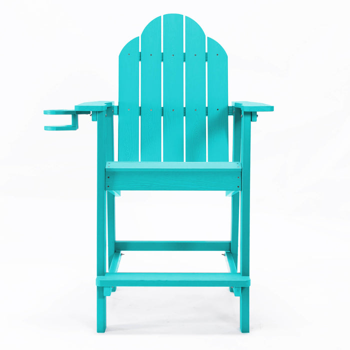 Linda Tall Adirondack Chair with Cup Holder