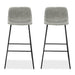 upholstered counter height bar stools