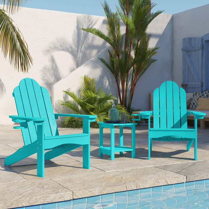 Amanda Adirondack Chair with Cup Holder