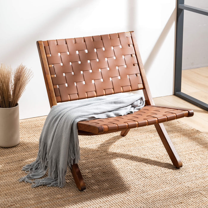 LUE BONA® Folding Woven Accent Chair