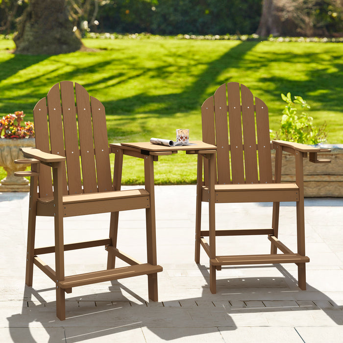 brown adirondack bar height chair plans