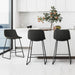 black modern bar stools set of 3 bar height
