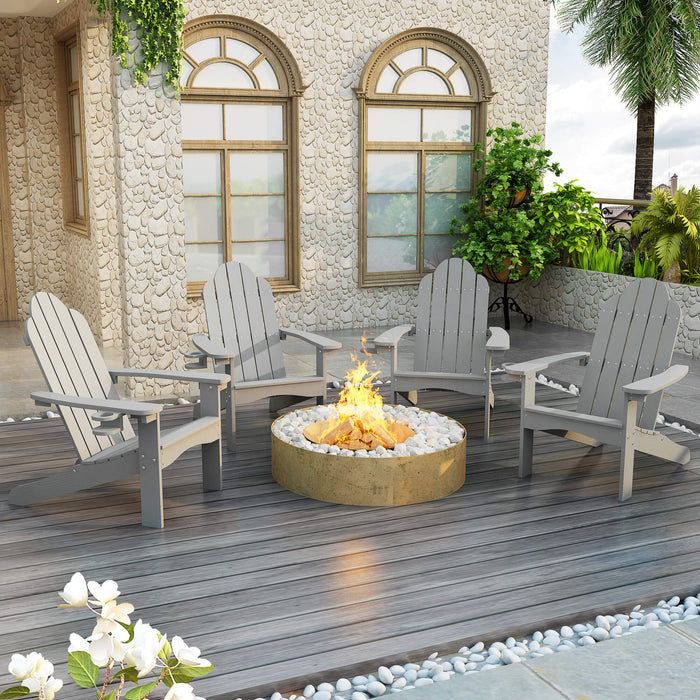 Amanda Adirondack Chair with Cup Holder