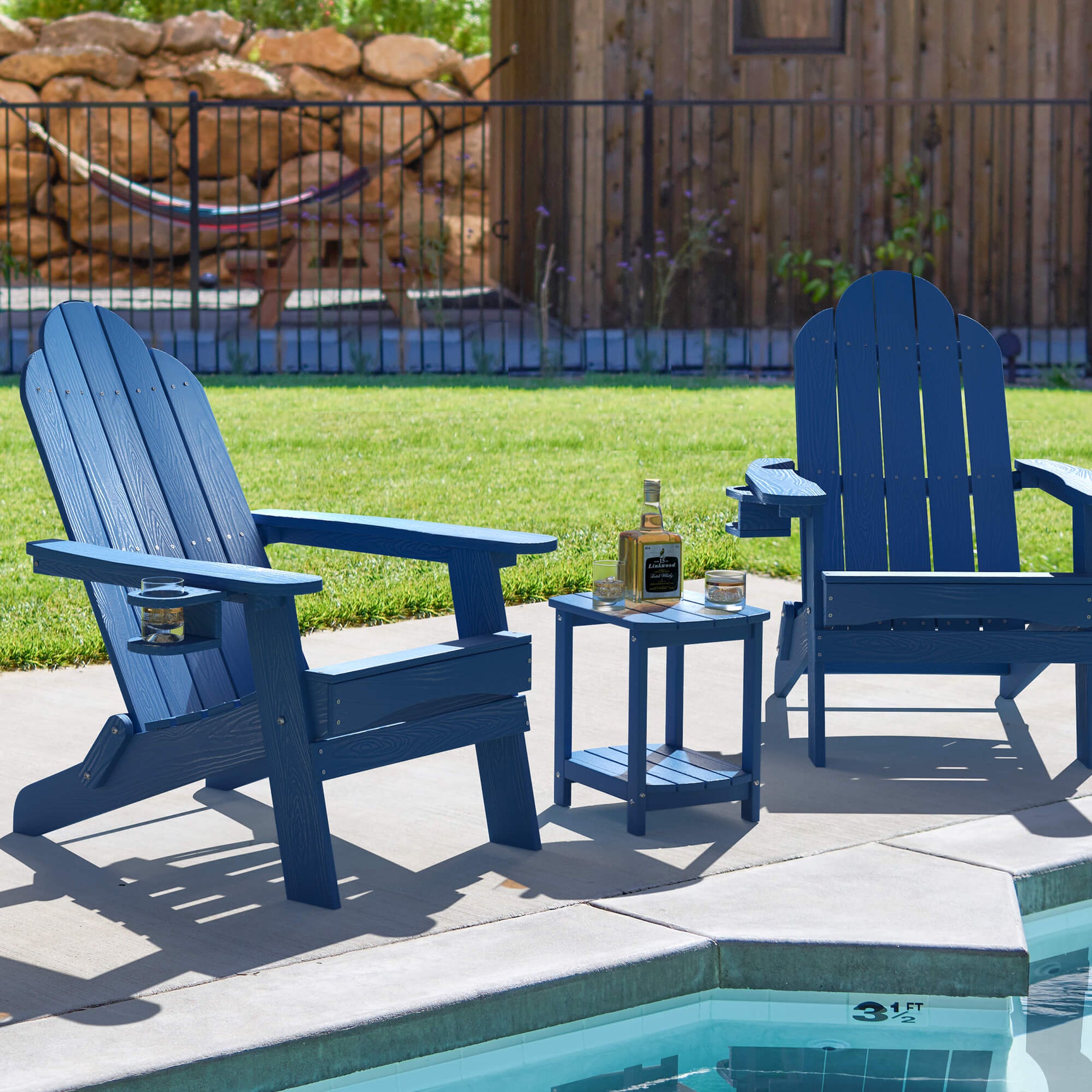 Outdoor End Tables - Outdoor Side Tables - Patio Side Tables — LUE BONA®