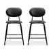 black kitchen bar stools
