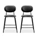 black kitchen bar stools