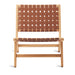 accent chair brown