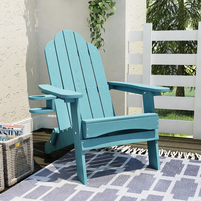 folding adirondack chair for fire pit