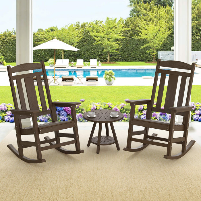 LUE BONA® Brian Adirondack Round Side Table