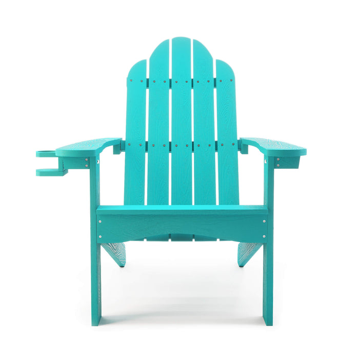 Amanda Adirondack Chair with Cup Holder