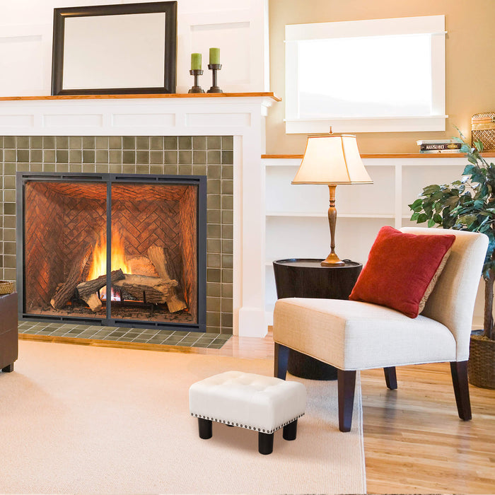 LUE BONA® Luebbers Velvet Foot Stool