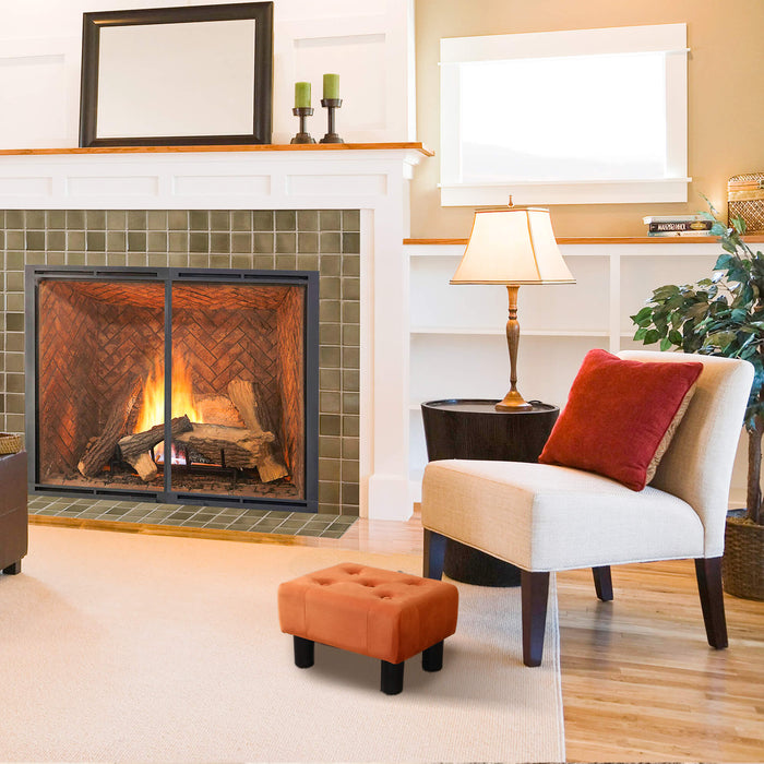 LUE BONA® Luebbers Velvet Foot Stool