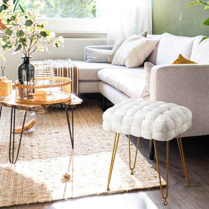 LUE BONA® Helena Vanity Stool / Foot Stool