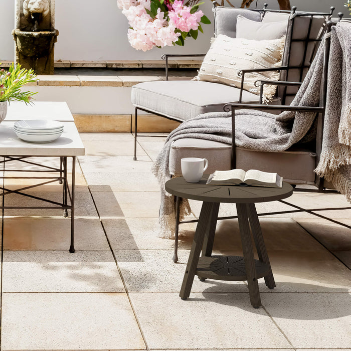 LUE BONA® Brian Adirondack Round Side Table