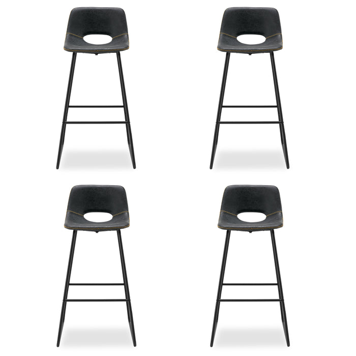 modern mid century bar stools